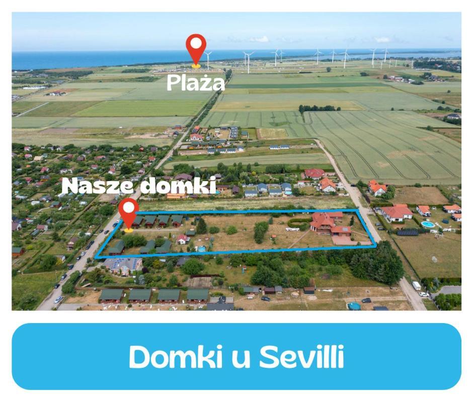 Domki Nad Morzem U Sevilli Darlowo Darlowko エクステリア 写真